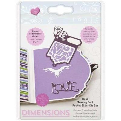 Tonic Studios Stanzschablonen - Dimensions Rose Slider Die Set